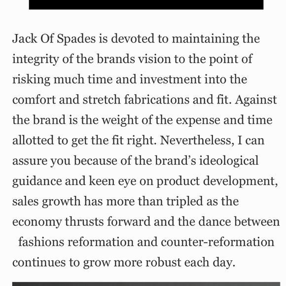 Jack of Spades High Roller Luxury Denim - Picture 11 of 12